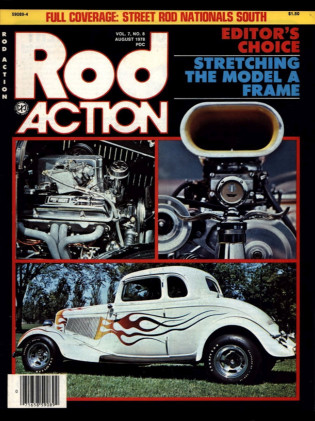 ROD ACTION 1978 AUG - 1923 TURTLE DECK, WILLYS PICKUP